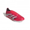 ADIDAS Predator League Ll Fg Mg Rosso Bianco - Scarpe Da Calcio Uomo