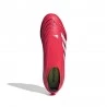 ADIDAS Predator League Ll Fg Mg Rosso Bianco - Scarpe Da Calcio Uomo