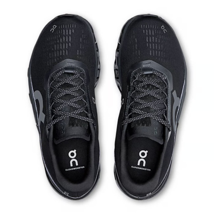 On Cloumonster 2 Nero Eclipse - Scarpe Running Uomo
