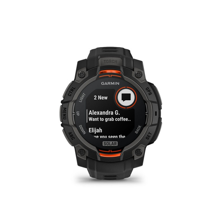 Garmin Instinct 3 Solar 45Mm Nero
