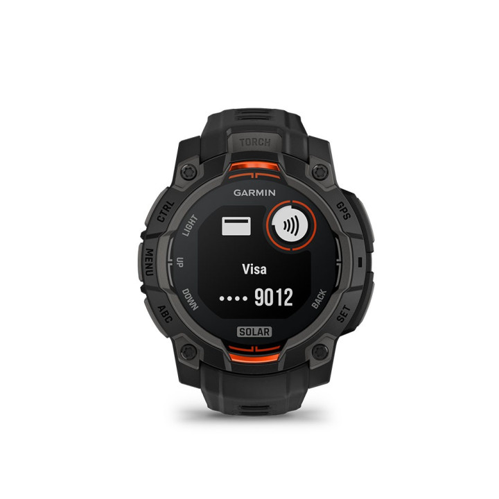 Garmin Instinct 3 Solar 45Mm Nero