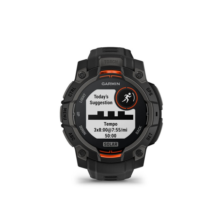 Garmin Instinct 3 Solar 45Mm Nero