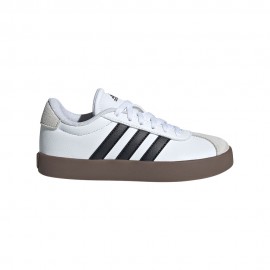 ADIDAS Vl Court 3.0 Gs Bianco Nero - Sneakers Bambino