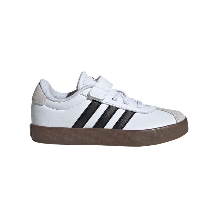 ADIDAS Vl Court 3.0 El Ps Bianco Nero - Sneakers Bambino