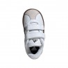 ADIDAS Vl Court 3.0 Td Bianco Nero - Sneakers Bambino