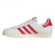 ADIDAS Originals Gazelle Lea Bianco Rosso - Sneakers Uomo