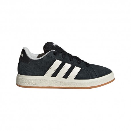 ADIDAS Grand Court 00S Gs Nero Bianco - Sneakers Bambino