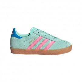 ADIDAS Originals Gazelle Ps Azzurro Rosa - Sneakers Bambina