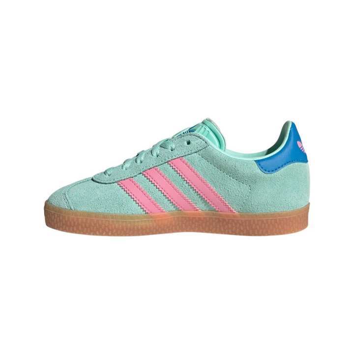 ADIDAS Originals Gazelle Ps Azzurro Rosa - Sneakers Bambina