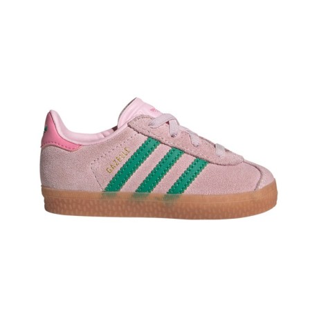 ADIDAS Originals Gazelle Td Rosa Verde - Sneakers Bambina