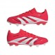 ADIDAS Predator League Fg Mg Rosso Bianco - Scarpe Da Calcio Bambino