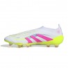 ADIDAS Predator Elite Ll Fg Bianco Fucsia - Scarpe Da Calcio Uomo