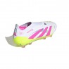ADIDAS Predator Elite Ll Fg Bianco Fucsia - Scarpe Da Calcio Uomo