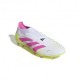 ADIDAS Predator Elite Ll Fg Bianco Fucsia - Scarpe Da Calcio Uomo