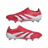 ADIDAS Predator Elite Fg Rosso Bianco - Scarpe Da Calcio Uomo