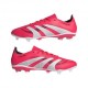 ADIDAS Predator League Fg Mg Rosso Bianco - Scarpe Da Calcio Uomo