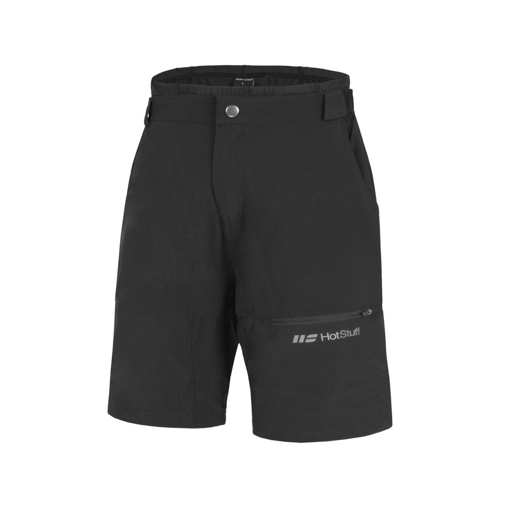 Hot Stuff Pantaloncini Ciclismo Tour Nero Donna L