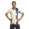 ADIDAS Maglia Maniche Corte Juve Pre Match Blu Arancio Uomo
