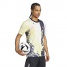 ADIDAS Maglia Maniche Corte Juve Pre Match Blu Arancio Uomo