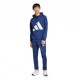 ADIDAS Tuta Sportiva Con Cappuccio Blu Uomo
