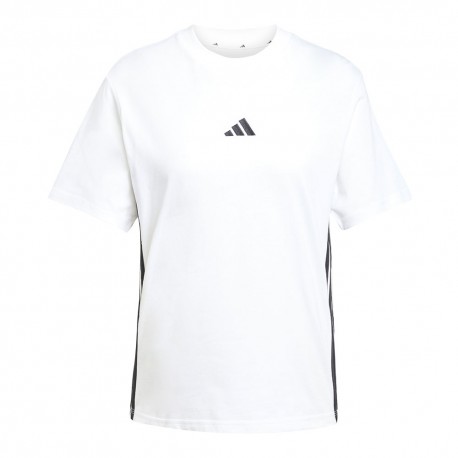 Adidas Donna Bianco - W 3S Sj T - Sport - Xs - Immagine 3