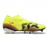 Puma Future 8 Match Fg Ag Giallo Grigio Nero - Scarpe Da Calcio Uomo