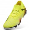 Puma Future 8 Match Fg Ag Giallo Grigio Nero - Scarpe Da Calcio Uomo