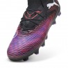 Puma Future 8 Pro Fg Ag Viola Bianco Nero - Scarpe Da Calcio Bambino