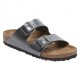 Birkenstock Arizona Metallic Nero - Sandali Donna