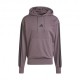 ADIDAS Felpa Palestra Con Cappuccio Tristripe Moro Uomo