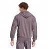ADIDAS Felpa Palestra Con Cappuccio Tristripe Moro Uomo