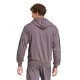 ADIDAS Felpa Palestra Con Cappuccio Tristripe Moro Uomo