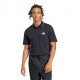 ADIDAS Polo Tristripe Nero Uomo