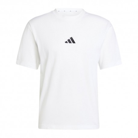 ADIDAS Maglietta Palestra Essentials Bianco Uomo M