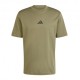 ADIDAS Maglietta Palestra Small Logo Verde Uomo
