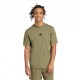 ADIDAS Maglietta Palestra Small Logo Verde Uomo