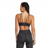 ADIDAS Reggiseno Sportivo Alpha Nero Donna