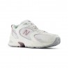 New Balance 530 Mesh Synt Bianco Cipria - Sneakers Donna