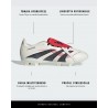 ADIDAS Predator League Ft Fg Mg Bianco Nero - Scarpe Da Calcio Uomo