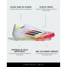 Adidas F50 Elite Ll Fg Bianco Nero - Scarpe Da Calcio Uomo