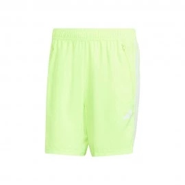 ADIDAS Shorts Sportivi Tristripe Train Lime Uomo