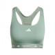 ADIDAS Reggiseno Sportivo Tech Fit Verde Donna