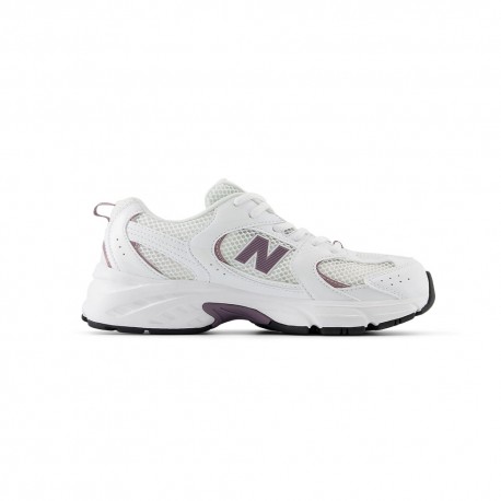 New Balance 530 Gr Mesh Bianco Viola - Scarpe da Ginnastica Bambino