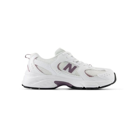 New Balance 530 Gr Mesh Bianco Viola - Scarpe da Ginnastica Bambino