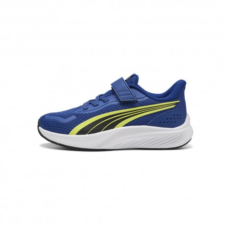 Puma Pounce Lite Ps Blugiallo - Scarpe da Ginnastica Bambino