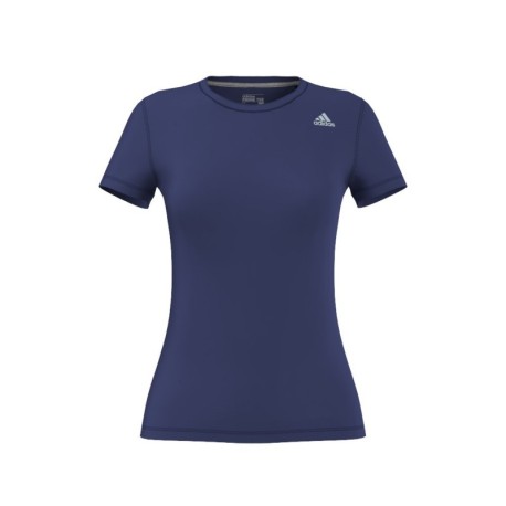 Adidas T-shirt Donna Mm Prime Train Blu