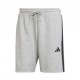 ADIDAS Shorts Tristripe Grigio Uomo