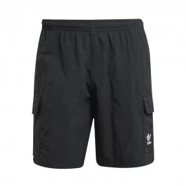 ADIDAS Originals Bermuda Trefoil Essentials Woven Cargo Nero Uomo