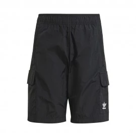 ADIDAS Originals Shorts Cargo Nero Bambino