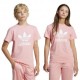 ADIDAS Originals T-Shirt Big Logo Rosa Bambina